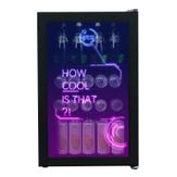 HCK Cyberpunk gaming-kjøleskap 70L (SC-70B-CYBER)