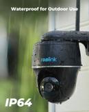 Reolink Argus PT 5MP – svart batteridrevet Wi-Fi Pan & Tilt-kamera (Argus-PT-5MP-BK)