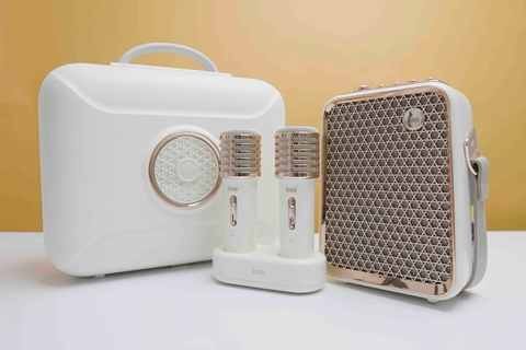 Divoom Songbird-HQ hvit karaokemaskin (90100058219)