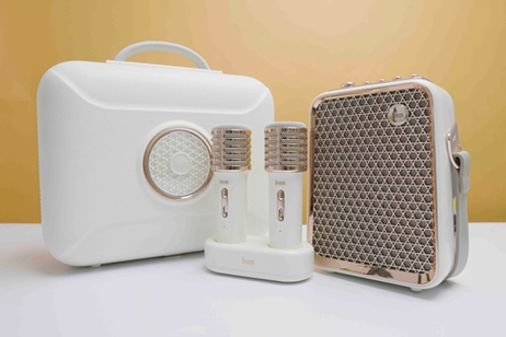 Divoom Songbird-HQ hvit karaokemaskin (90100058219)