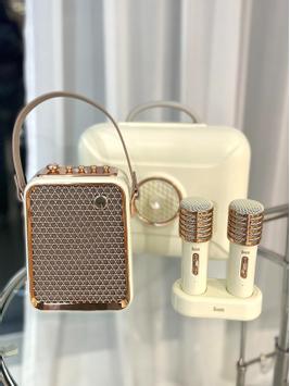 Divoom Songbird-HQ hvit karaokemaskin (90100058219)