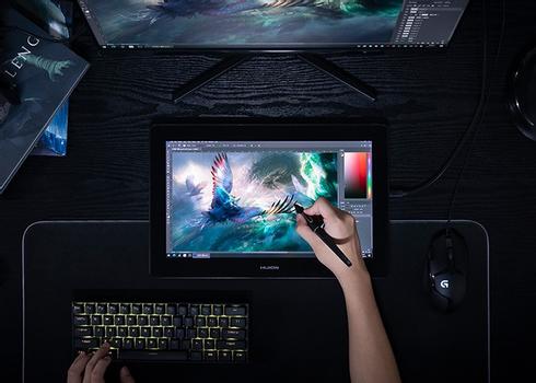 Huion Kamvas Pro 16 Plus tegnebrett med 4K-oppløsning (GT1562-G)