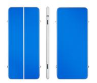 AIRTRACK Oppblåsbar gymnastikk-matte 5x1m, Blå/Hvit (AIRTRACK-5M)