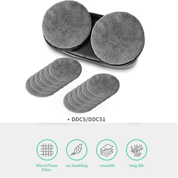 Xiaomi Hutt ekstra mop for DDC* (10 stk) (HUTT-MOP-DDC5)