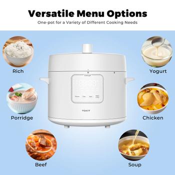 Tokit trykk-koker (TYLG04-EU)