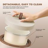 Tokit riskoker 1.5 liter - hvit (TOKIT-RICE-WHITE)