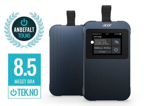 Acer Connect Enduro M3 5G mobilt Wi-Fi 6, MIL-STD-810H,  IP54 (FF.G1QTA.001)