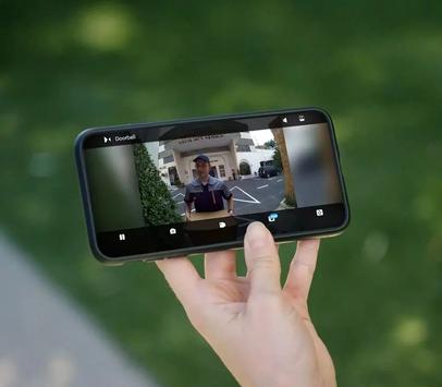 Reolink ringeklokke med kamera Wi-Fi 5MP oppløsning,  persondeteksjon (RL-Doorbell-D340W)