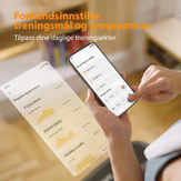 Urevo Spacewalk 3S tredemølle stigningsfunksjon 6km/t, 108x42cm løpebånd (URTM024)