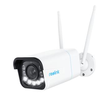 Reolink RLC-811WA (W430) - utendørs 4K 8MP Wi-Fi 6-kamera, 5x optisk zoom, AI med person-/ kjøretøydeteksjon (RLC-W430)