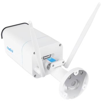 Reolink RLC-811WA (W430) - utendørs 4K 8MP Wi-Fi 6-kamera, 5x optisk zoom, AI med person-/ kjøretøydeteksjon (RLC-W430)