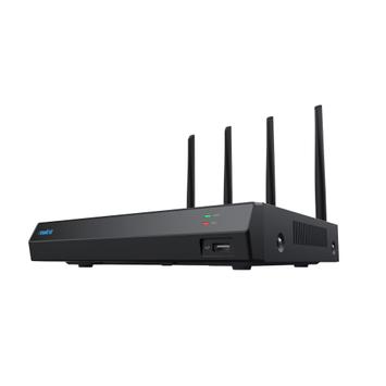 Reolink 12-kanalers Wi-Fi 6 NVR med 2TB harddisk, 4x RJ-45 uten PoE (NVS12W)