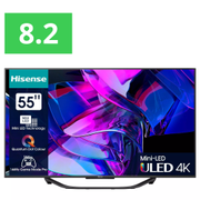 Hisense 55U7K 55'' Mini-LED 4K UHD ULED (3840x2160) Smart TV, 2x HDMI 2.1, Google TV