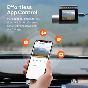 Xiaomi 70mai Dash Cam A510 med Sony STARVIS 2 IMX675-sensor (70MAI-A510)