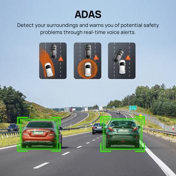 Xiaomi 70mai Dash Cam A510 med Sony STARVIS 2 IMX675-sensor (70MAI-A510)