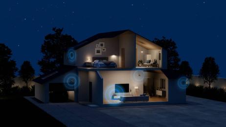 Reolink 12-kanalers Wi-Fi 6 NVR med 2TB harddisk, 4x RJ-45 uten PoE (NVS12W)