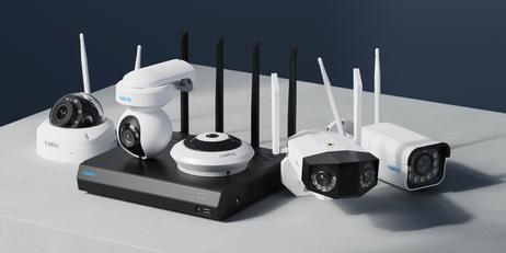 Reolink 12-kanalers Wi-Fi 6 NVR med 2TB harddisk, 4x RJ-45 uten PoE (NVS12W)