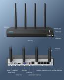 Reolink 12-kanalers Wi-Fi 6 NVR med 2TB harddisk, 4x RJ-45 uten PoE (NVS12W)