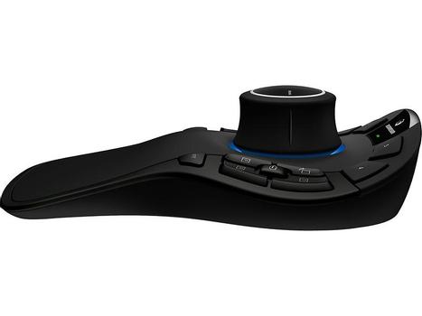 3Dconnexion SpaceMouse Pro Wireless 3D-mus Bluetooth Edition, 2.4 GHz, USB-C (3DX-700119)