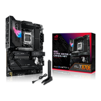 ASUS ROG STRIX X870E-E GAMING WIFI, ATX, AM5, DDR5, 3x M.2 PCIe 5.0, 2x USB4, 5GbE LAN, Wi-Fi 7 320MHz (802.11be)