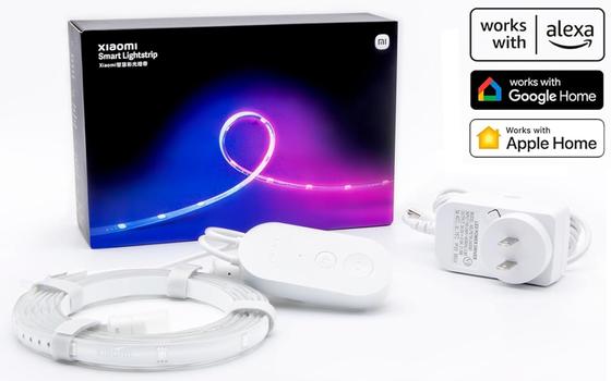 Xiaomi Smart Lightstrip 2 meter LED-lysstripe med Wi-Fi og Bluetooth (BHR5933GL)