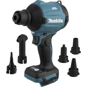 Makita DAS180Z blåsepistol - uten batteri LXT 18V - 0-200m/s, 0-18kPa, 0-1.1m³/ min - støvblåser blåseverktøy blower (DAS180Z)