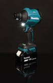 Makita DAS180Z blåsepistol - uten batteri LXT 18V - 0-200m/s, 0-18kPa, 0-1.1m³/ min - støvblåser blåseverktøy blower (DAS180Z)
