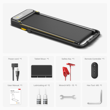 Urevo Strol 2E tredemølle 10km/t 102x38cm løpebånd (URTM030)