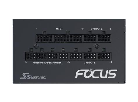Seasonic Focus GX-850-V4 - 850W Gold  - PCIe 5.1 - ATX 3.1 - 10 års garanti (FOCUS-GX-850-V4)