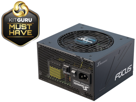 Seasonic Focus GX-1000-V4 - 1000W Gold  - PCIe 5.1 - ATX 3.1 - 10 års garanti (FOCUS-GX-1000-V4)