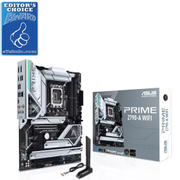 ASUS Prime Z790-A WiFi DDR5 (opptil 192GB), ATX, LGA1700, M.2 PCIe 4.0, 4x SATA, 2.5GbE, Wi-Fi 6E, Bluetooth 5.3, USB 3.2 Type-C, USB 3.1 Type-C