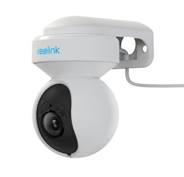 Reolink E1 Outdoor Wi-Fi - hvitt (E540-W) utendørs-kamera med pan/ tilt/ zoom,  IP66 - perfekt som fjøskamera (RLC-E540-W)