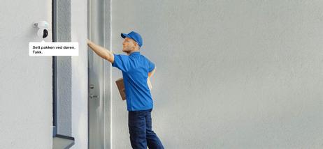 Reolink E1 Outdoor Wi-Fi - hvitt (E540-W) utendørs-kamera med pan/ tilt/ zoom,  IP66 - perfekt som fjøskamera (RLC-E540-W)