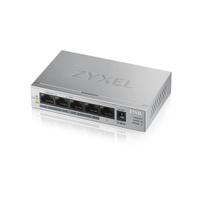 Zyxel GS1005HP - PoE+ switch - ikke-styrt 5 porter - 802.3at - 30W pr port (max 60W)