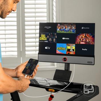 Xiaomi Yesoul T1M Plus tredemølle 16km/t, med 21.5" skjerm, 115x42cm løpebånd (YESOUL-T1M-PLUS)