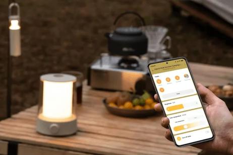 Xiaomi Multi-function Camping Lantern 2-i-1 campinglykt,  teltlykt, lommelykt,  6-230lm + 120lm (BHR7349GL)