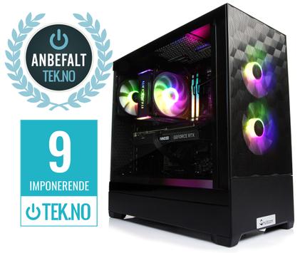 Multicom Ace i616 Gaming PC Intel Core i5-14600KF, 32GB DDR5 RAM, 2TB PCIe 4.0 SSD, GeForce RTX 5070, Wi-Fi 6E, 2.5 GbE, Windows 11 Home