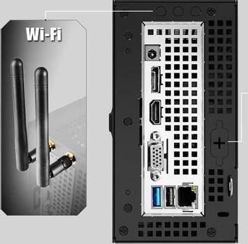 ASRock DeskMini Wi-Fi 6E kit (AX210) Bluetooth 5.3 (90-BXG3R0-A0XCR2W)