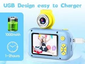 Barnekamera hvit astronaut (X101C-WH-ASTO)