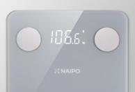 Naipo NP-BS01 badevekt med fettprosentmåling (NP-BS01)