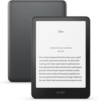 Amazon Kindle Paperwhite Signature Edition 2024 (32GB), Metallic Black, 7" lesebrett,  300 ppi, Wi-Fi, uten reklame (B0CFPN47NY)