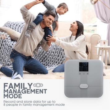 Naipo NP-BS02 badevekt med fettprosentmåling (NP-BS02)