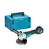 Makita DGA513ZJ vinkelsliper - uten batteri LXT 18V (125mm) - med Makpac-koffert (DGA513ZJ)