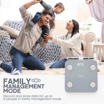 Naipo NP-BS03 badevekt med fettprosentmåling (NP-BS03)