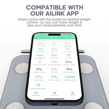 Naipo NP-BS03 badevekt med fettprosentmåling (NP-BS03)