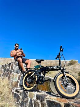 HAOQI Squirrel sammenleggbar elsykkel - svart (HAOQI-Squirrel)