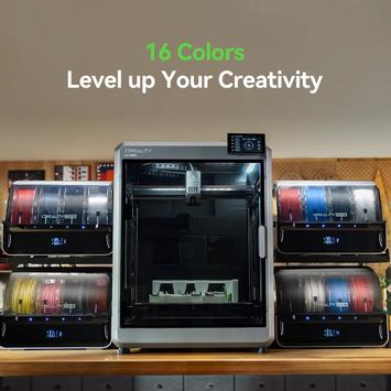 Creality K2 Plus Combo 3D-printer 350x350x350mm 1.75mm PLA/ ABS/ PETG/ PA-CF/ PLA-CF/ PET/ ASA/ PPA-CF (CR-K2-PLUS-COMBO)