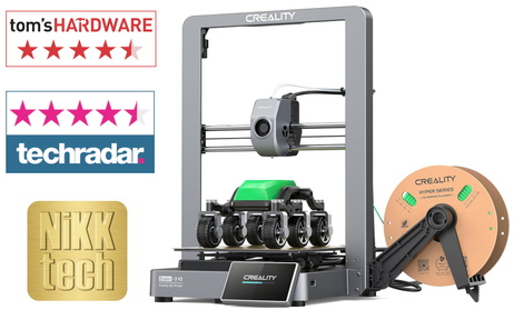 Creality Ender-3 V3 CoreXZ 3D-printer 220x220x250mm, 1.75mm PLA, TPU, PETG, ABS, PLA-CF, PETG-CF, CR-carbon