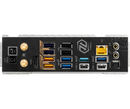 ASRock X870E Taichi, eATX, AM5 DDR5, 1x M.2 PCIe 5.0, 2x USB4, 5GbE LAN, Wi-Fi 7 160MHz (802.11be) (90-MXBP90-A0UAYZ)