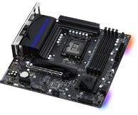 ASRock B760M PG Riptide mATX 4x DDR5, 2x M.2, 2x USB3.1 Type-C, 2.5GbE LAN (90-MXBL60-A0UAYZ)